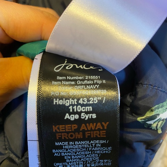 Gruffalo x Joules flip-it reversible vest - Picture 2 of 7